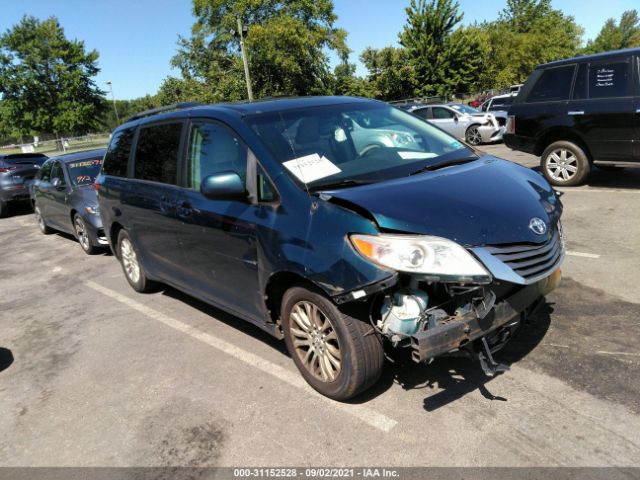 TOYOTA SIENNA 2011 5tdyk3dc5bs070922