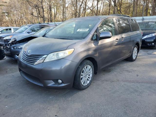 TOYOTA SIENNA XLE 2011 5tdyk3dc5bs133355