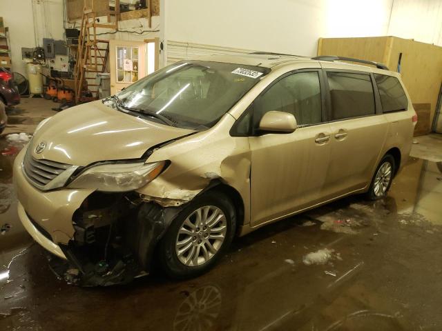 TOYOTA SIENNA XLE 2011 5tdyk3dc5bs135400