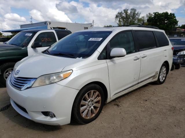 TOYOTA SIENNA XLE 2012 5tdyk3dc5cs224000