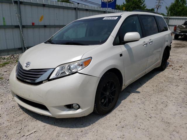 TOYOTA SIENNA XLE 2015 5tdyk3dc5fs676260