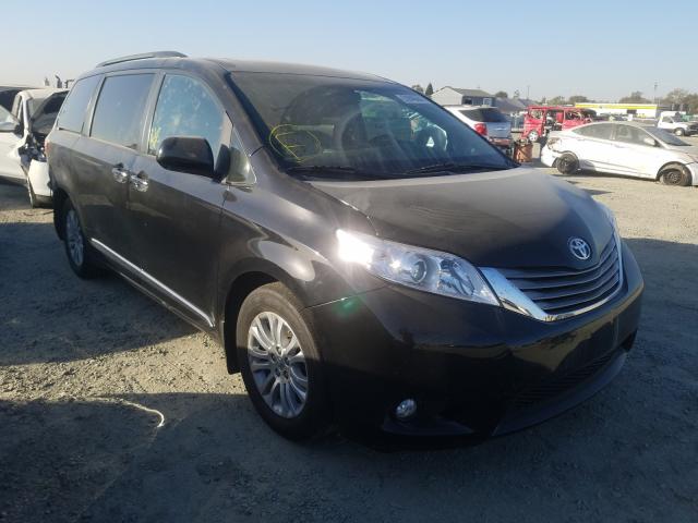 TOYOTA SIENNA XLE 2016 5tdyk3dc5gs711297