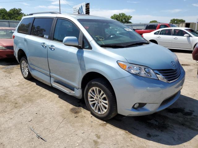 TOYOTA SIENNA XLE 2016 5tdyk3dc5gs715009