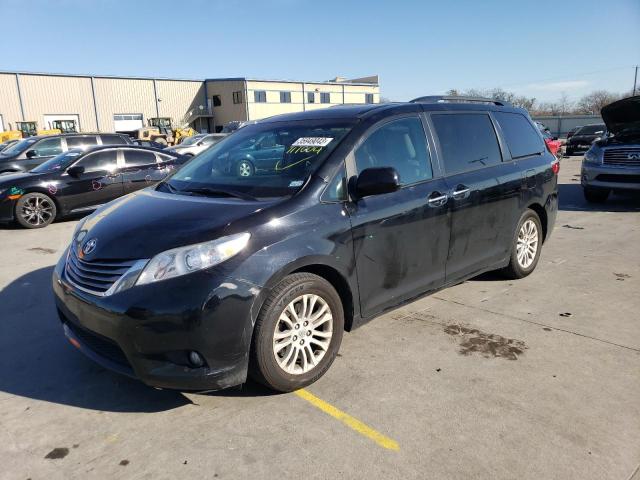 TOYOTA SIENNA XLE 2016 5tdyk3dc5gs717004