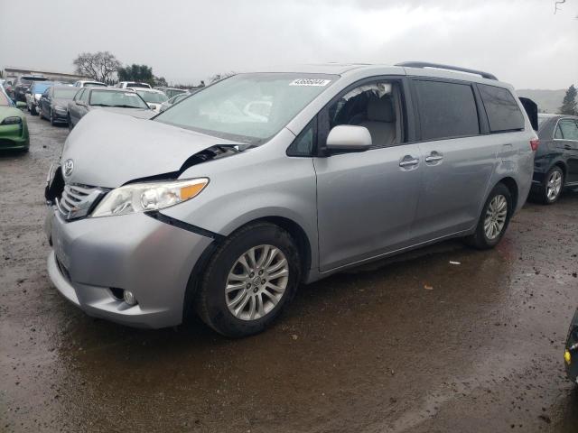 TOYOTA SIENNA XLE 2016 5tdyk3dc5gs722638