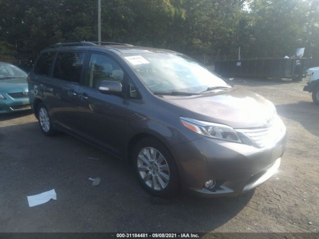 TOYOTA SIENNA 2016 5tdyk3dc5gs753257