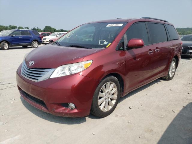 TOYOTA SIENNA XLE 2011 5tdyk3dc6bs002998