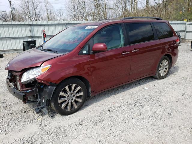 TOYOTA SIENNA XLE 2011 5tdyk3dc6bs004623