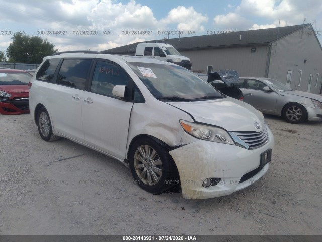 TOYOTA SIENNA 2011 5tdyk3dc6bs026508