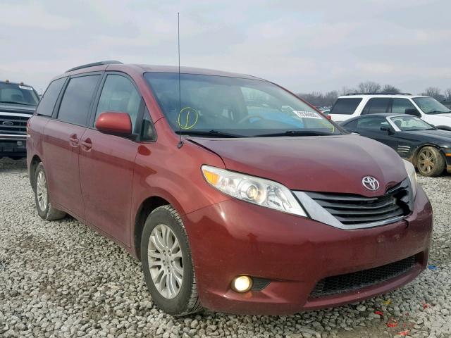 TOYOTA SIENNA XLE 2011 5tdyk3dc6bs051778