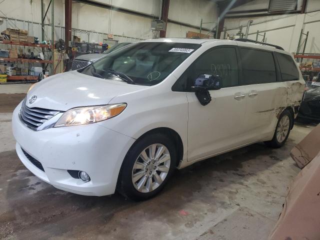 TOYOTA SIENNA XLE 2011 5tdyk3dc6bs119027