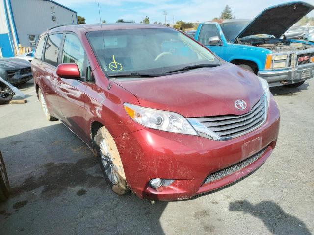 TOYOTA SIENNA XLE 2012 5tdyk3dc6cs184185