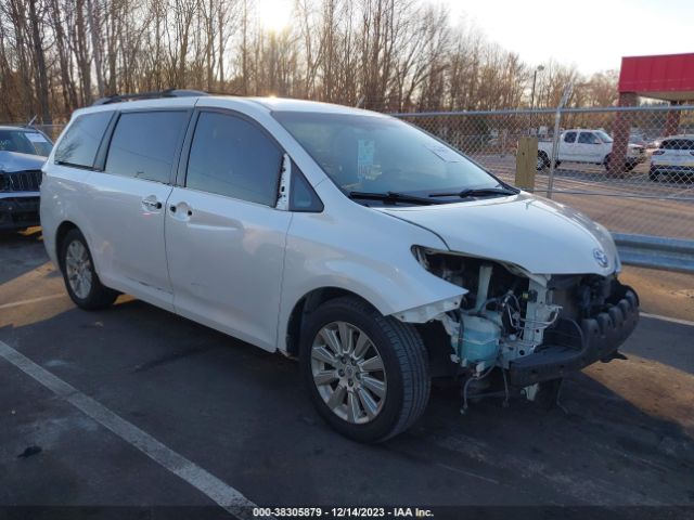 TOYOTA SIENNA 2012 5tdyk3dc6cs196210