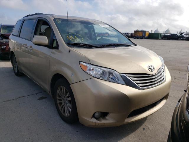 TOYOTA SIENNA XLE 2012 5tdyk3dc6cs199785