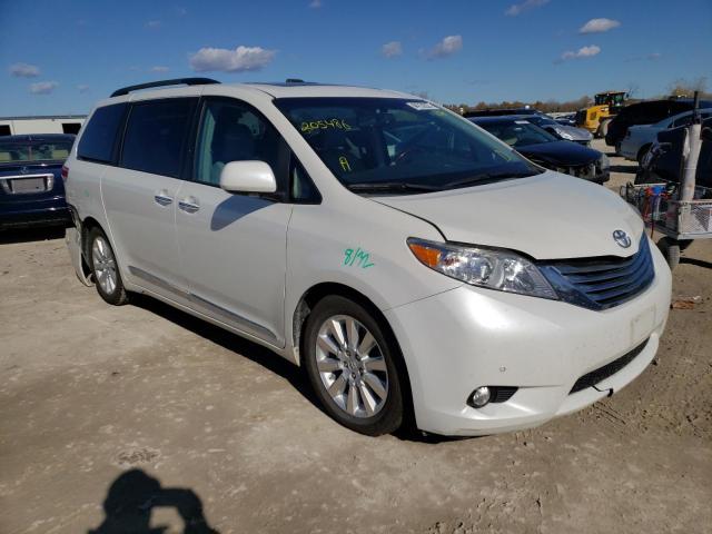 TOYOTA SIENNA XLE 2012 5tdyk3dc6cs205486