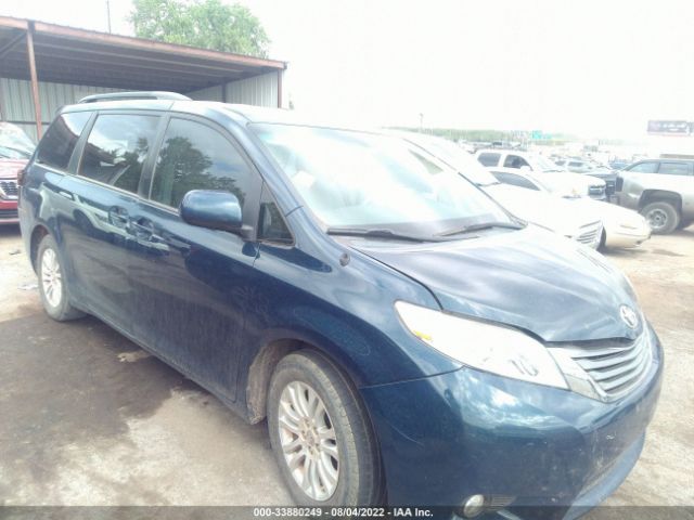 TOYOTA SIENNA 2012 5tdyk3dc6cs230484