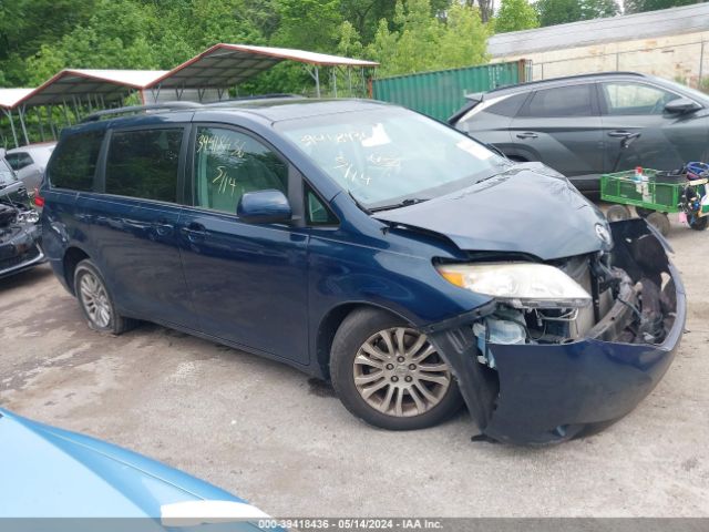 TOYOTA SIENNA XLE 2012 5tdyk3dc6cs249472