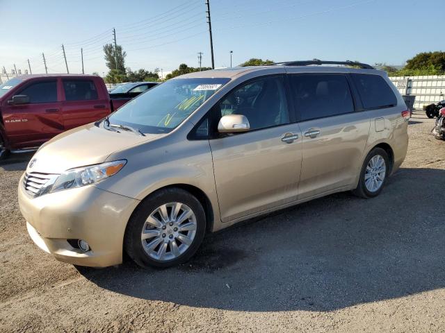 TOYOTA SIENNA XLE 2013 5tdyk3dc6ds312622