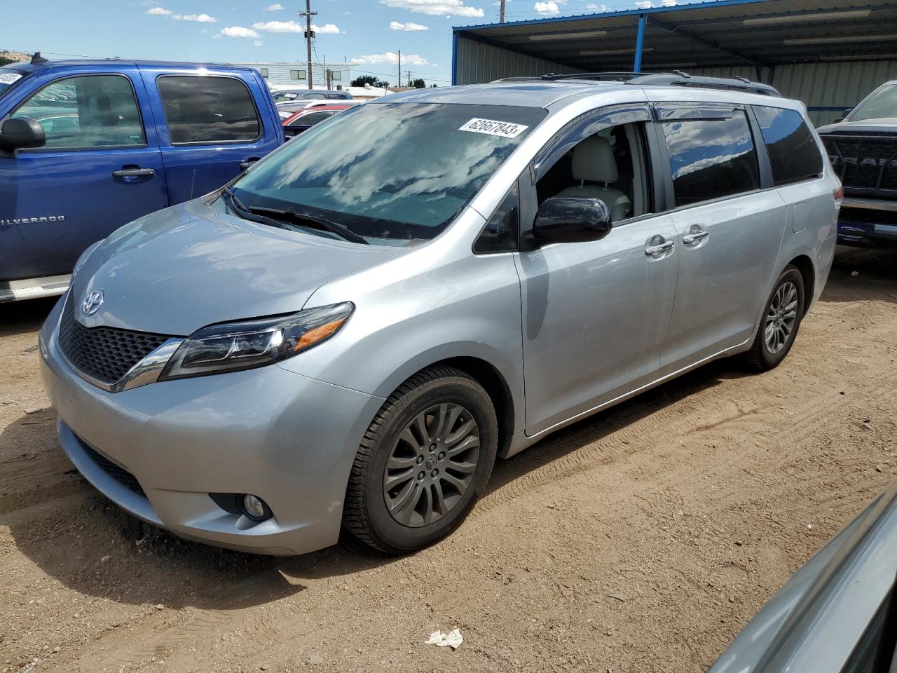 TOYOTA SIENNA 2013 5tdyk3dc6ds354479