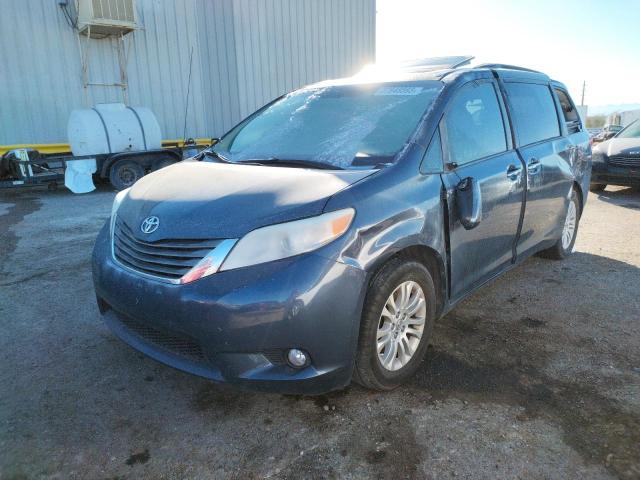 TOYOTA SIENNA XLE 2013 5tdyk3dc6ds366051