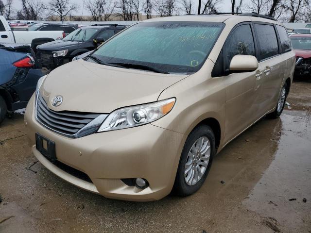 TOYOTA SIENNA XLE 2014 5tdyk3dc6es425018