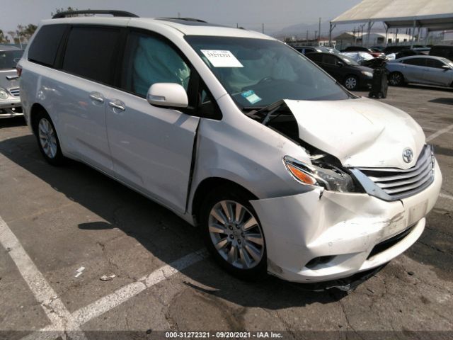 TOYOTA SIENNA 2015 5tdyk3dc6fs560372