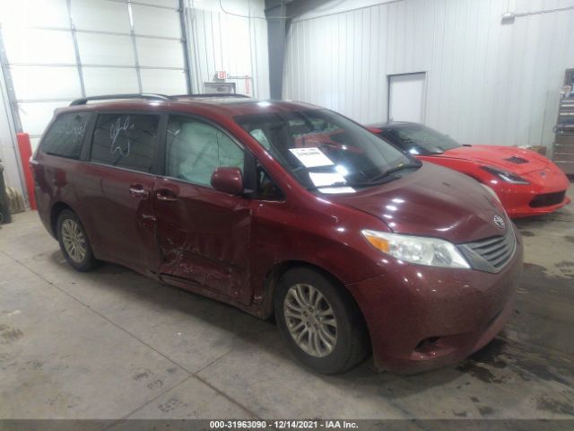 TOYOTA SIENNA 2015 5tdyk3dc6fs592996