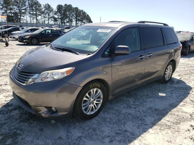 TOYOTA SIENNA XLE 2015 5tdyk3dc6fs655630