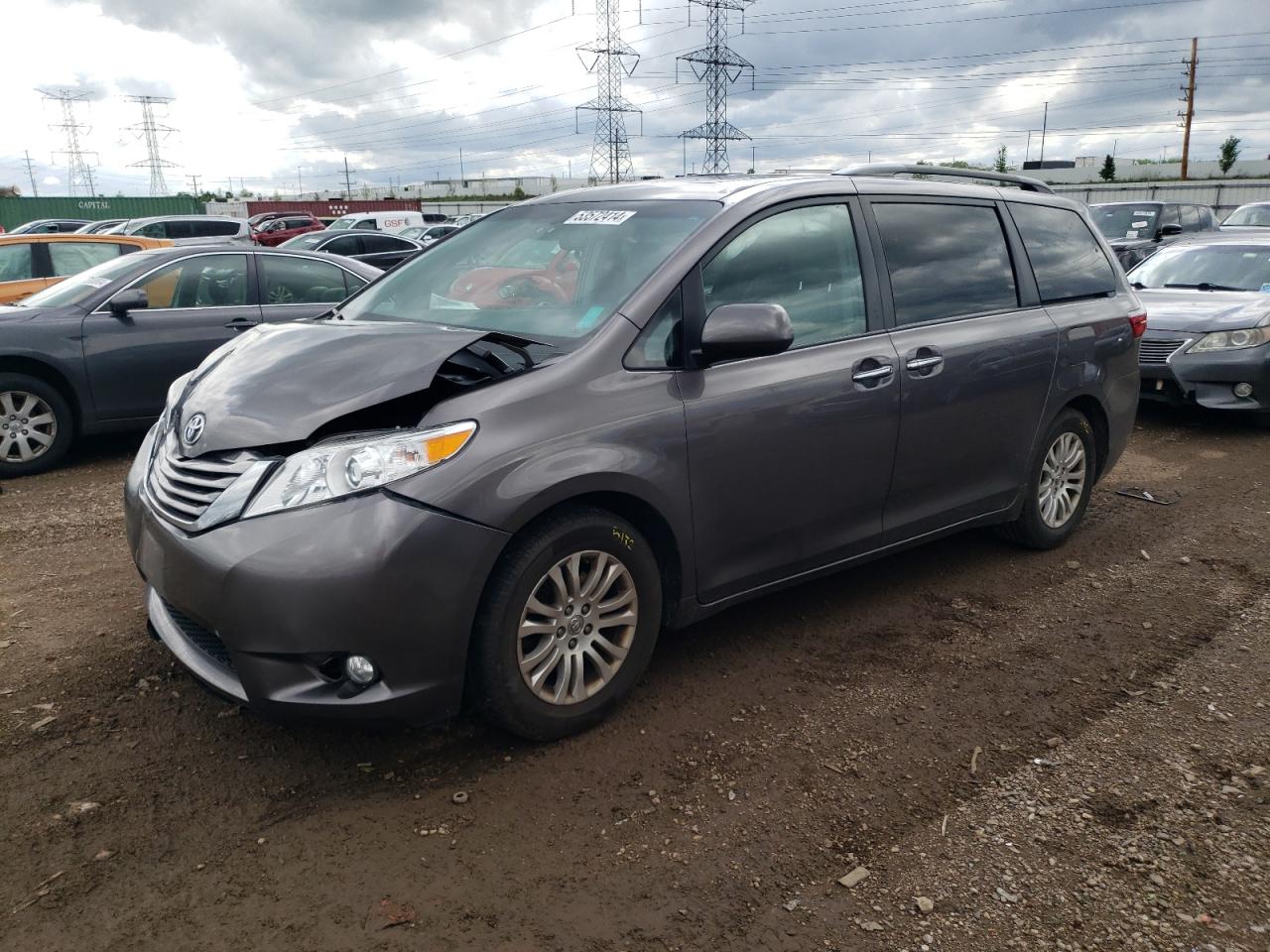 TOYOTA SIENNA 2015 5tdyk3dc6fs675229