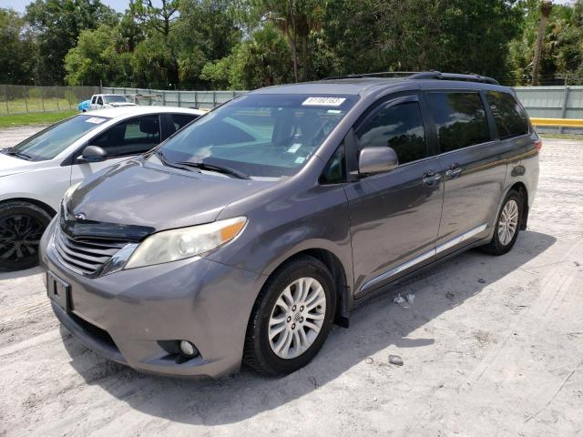 TOYOTA SIENNA XLE 2016 5tdyk3dc6gs711972