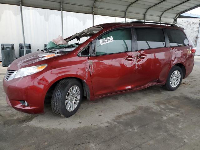 TOYOTA SIENNA XLE 2016 5tdyk3dc6gs729548