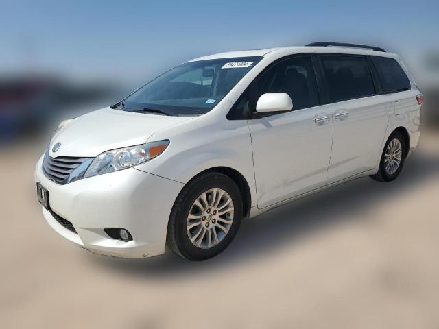 TOYOTA SIENNA XLE 2016 5tdyk3dc6gs749993