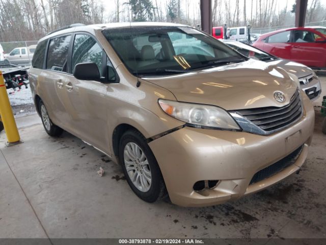 TOYOTA SIENNA 2011 5tdyk3dc7bs005571