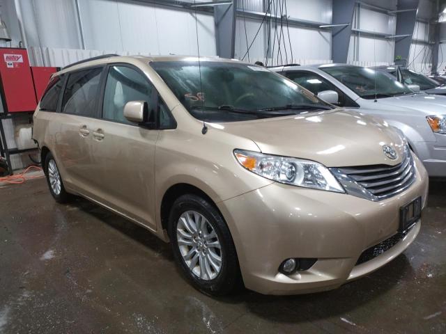 TOYOTA SIENNA XLE 2011 5tdyk3dc7bs014061