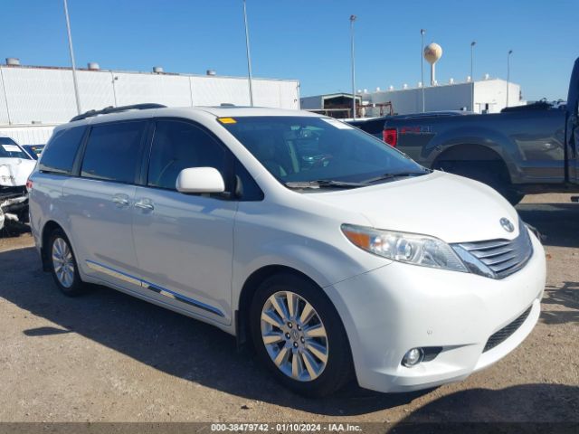 TOYOTA SIENNA 2011 5tdyk3dc7bs019227