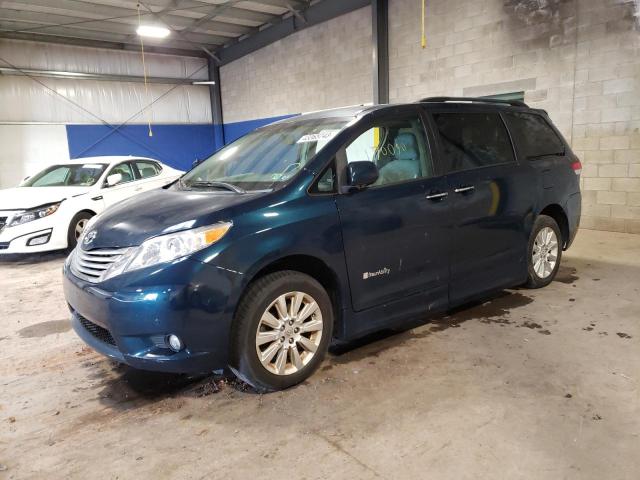 TOYOTA SIENNA XLE 2011 5tdyk3dc7bs126200