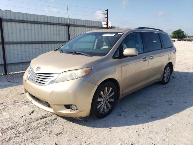 TOYOTA SIENNA XLE 2011 5tdyk3dc7bs143997