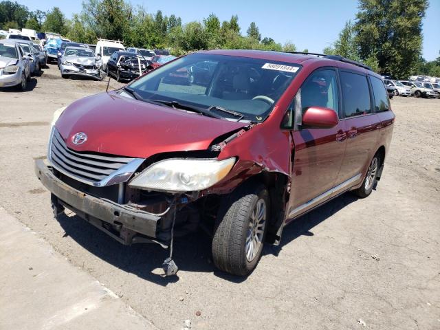 TOYOTA SIENNA XLE 2012 5tdyk3dc7cs252526