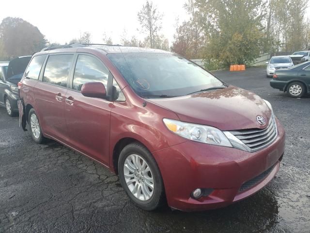 TOYOTA SIENNA XLE 2012 5tdyk3dc7cs255314