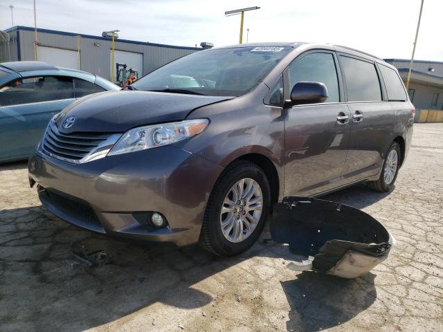 TOYOTA SIENNA XLE 2012 5tdyk3dc7cs263008