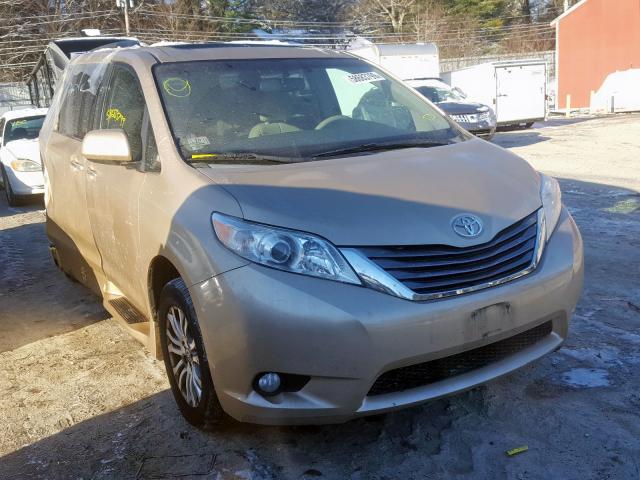 TOYOTA SIENNA XLE 2014 5tdyk3dc7es430826