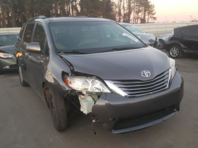 TOYOTA SIENNA XLE 2015 5tdyk3dc7fs542107