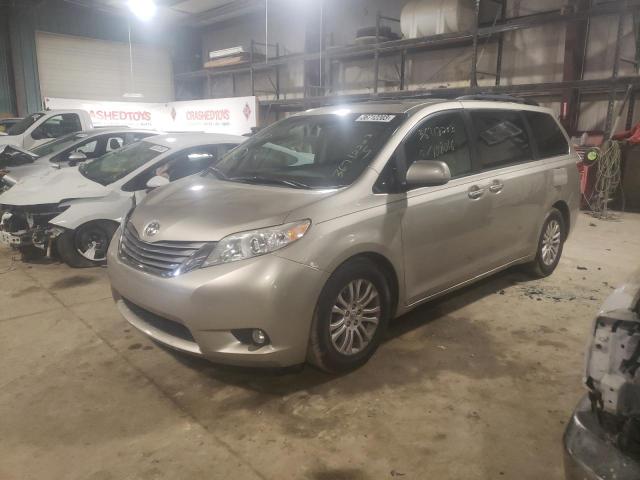 TOYOTA SIENNA XLE 2015 5tdyk3dc7fs552507