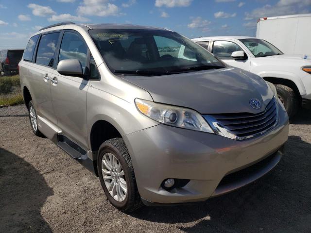 TOYOTA SIENNA XLE 2015 5tdyk3dc7fs589833