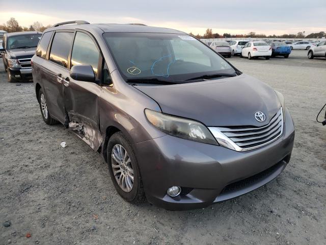 TOYOTA SIENNA XLE 2015 5tdyk3dc7fs601401