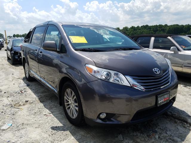 TOYOTA SIENNA XLE 2016 5tdyk3dc7gs747542