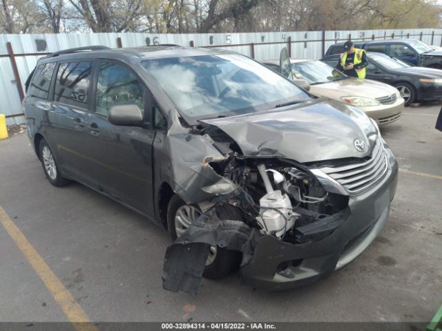 TOYOTA SIENNA 2011 5tdyk3dc8bs059042