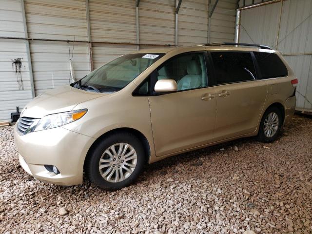 TOYOTA SIENNA XLE 2011 5tdyk3dc8bs116355