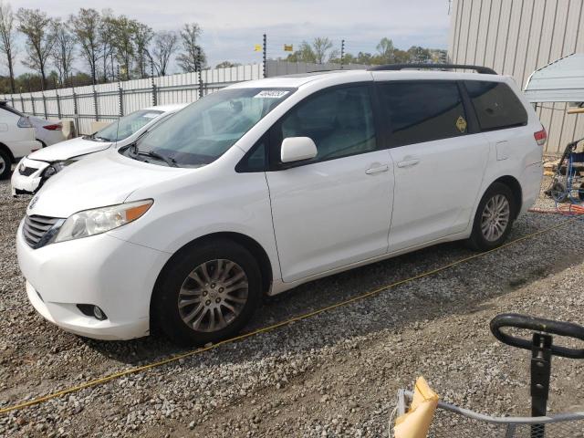 TOYOTA SIENNA XLE 2012 5tdyk3dc8cs231734