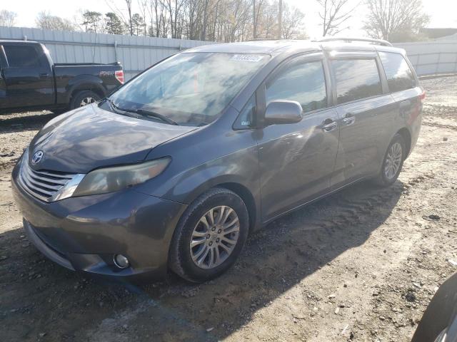 TOYOTA SIENNA XLE 2012 5tdyk3dc8cs248064